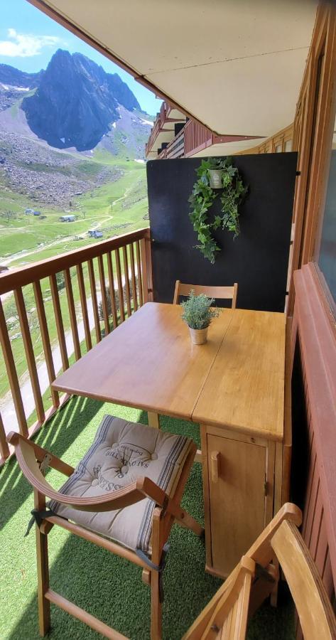 Appartement Au pied des pistes à La Mongie Extérieur photo